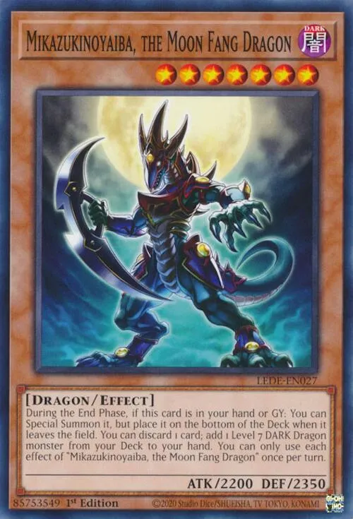 Mikazukinoyaiba, le Dragon aux Crocs de Lune — Legacy of Destruction — Yu-Gi-Oh!