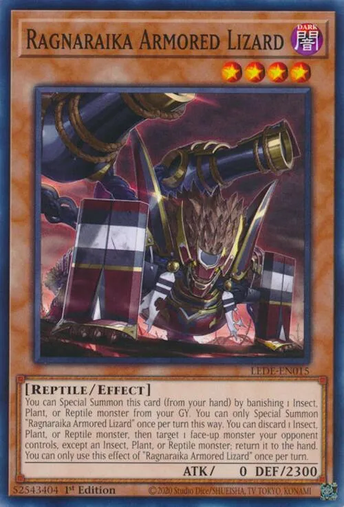 Lézard Cuirassé Ragnaraika — Legacy of Destruction — Yu-Gi-Oh!