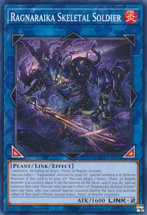 Soldat Squelettique Ragnaraika — Legacy of Destruction — Yu-Gi-Oh!
