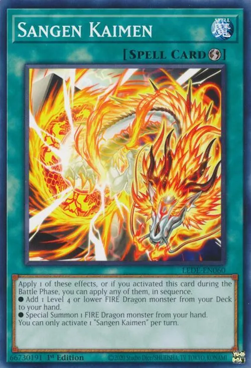 Sangen Kaimen — Legacy of Destruction — Yu-Gi-Oh!