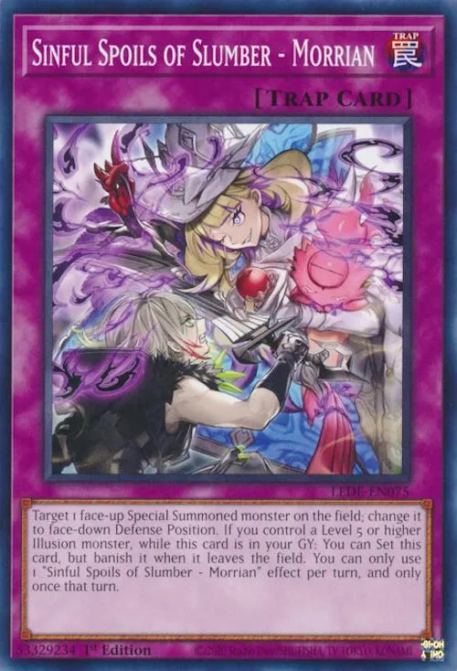 Butin du Péché du Sommeil - Morrian — Legacy of Destruction — Yu-Gi-Oh!
