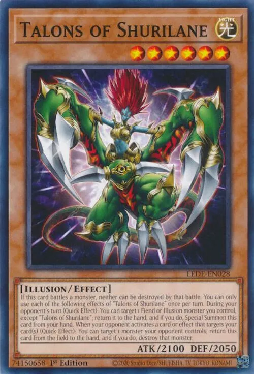 Griffes de Shurilane from Legacy of Destruction - Yu-Gi-Oh!