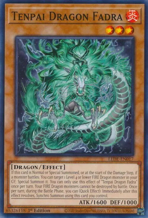 Tenpai Dragon Fadra — Legacy of Destruction — Yu-Gi-Oh!