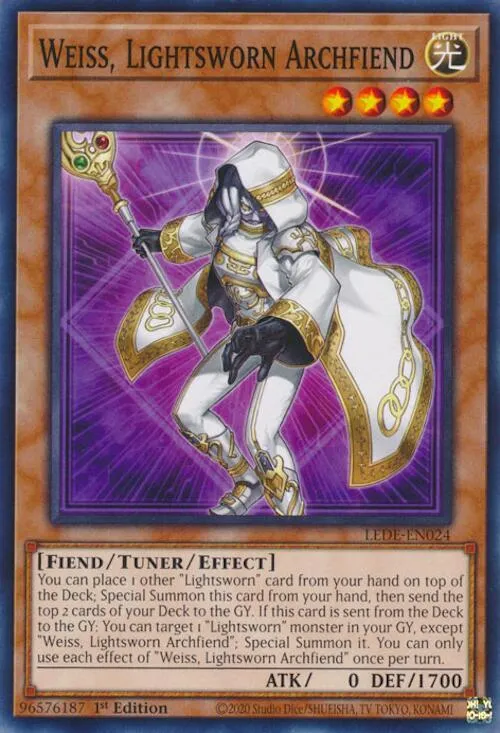 Weiss l'Archdémon, Seigneur Lumière — Legacy of Destruction — Yu-Gi-Oh!