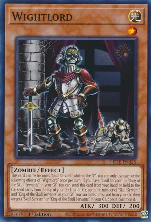 Seigneur des Crânes Serviteurs — Legacy of Destruction — Yu-Gi-Oh!