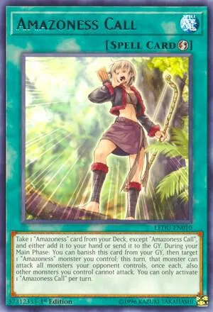Amazoness Call — Legendary Duelists — Yu-Gi-Oh!