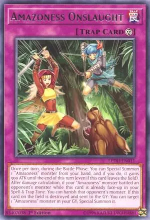 Amazoness Onslaught — Legendary Duelists — Yu-Gi-Oh!