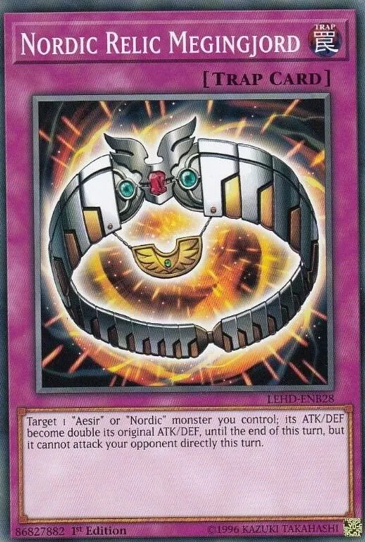 Nordic Relic Megingjord — Legendary Hero Decks — Yu-Gi-Oh!