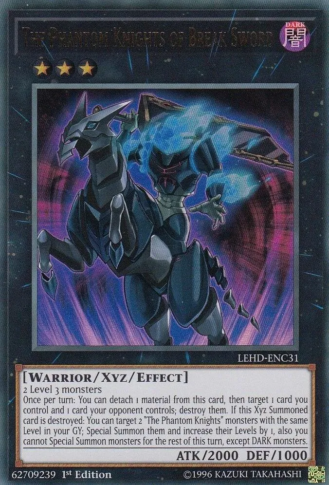 The Phantom Knights of Break Sword — Legendary Hero Decks — Yu-Gi-Oh!