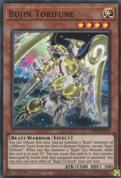 Bujin Torifune — Lightning Overdrive — Yu-Gi-Oh!