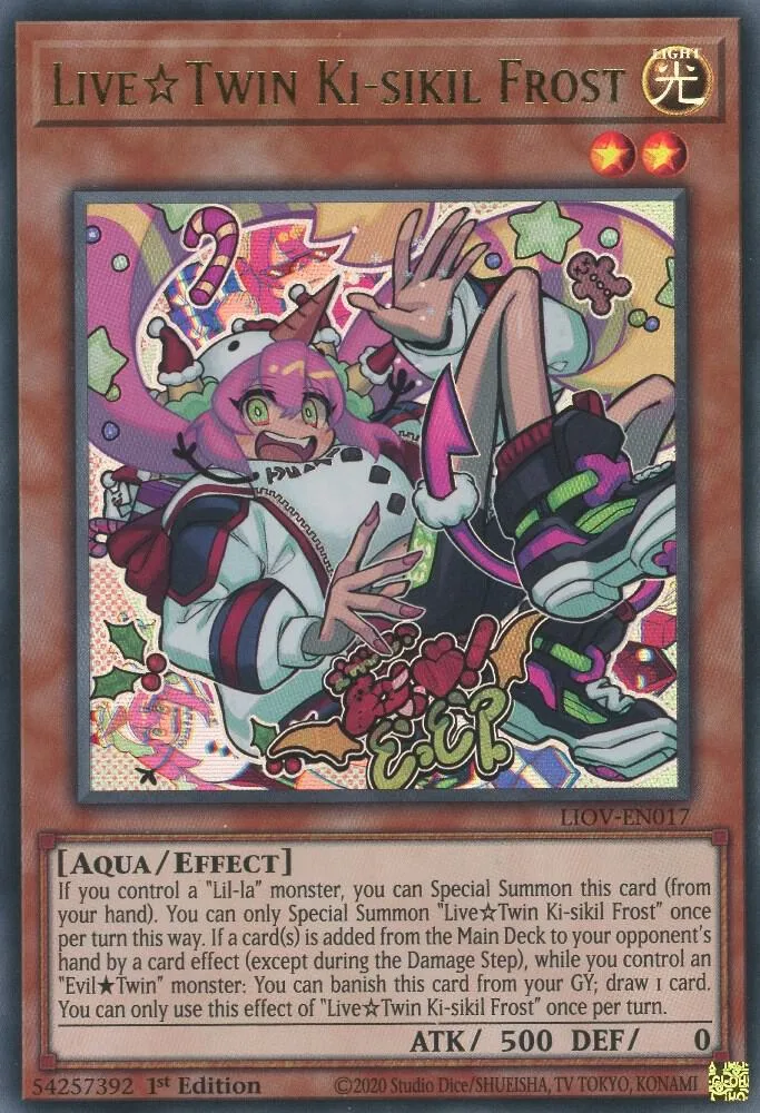 Live☆Twin Ki-sikil Frost — Lightning Overdrive — Yu-Gi-Oh!