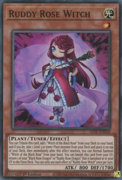 Ruddy Rose Witch — Lightning Overdrive — Yu-Gi-Oh!