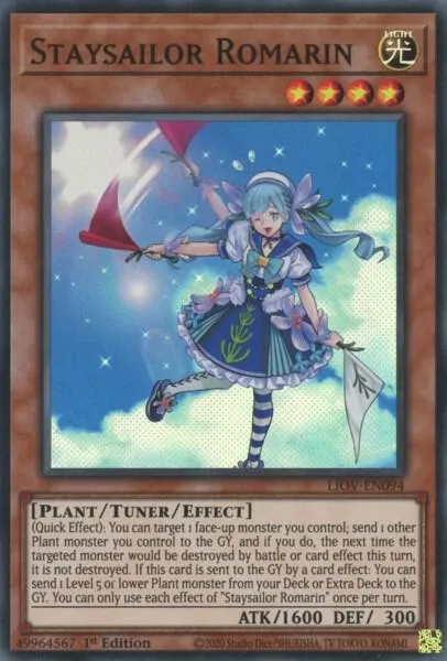 Staysailor Romarin — Lightning Overdrive — Yu-Gi-Oh!