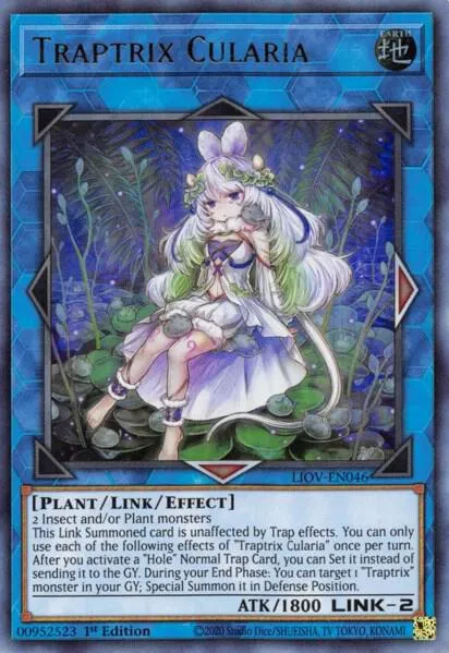 Traptrix Cularia — Lightning Overdrive — Yu-Gi-Oh!
