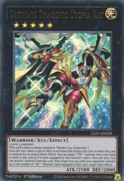 Ultimate Dragonic Utopia Ray — Lightning Overdrive — Yu-Gi-Oh!