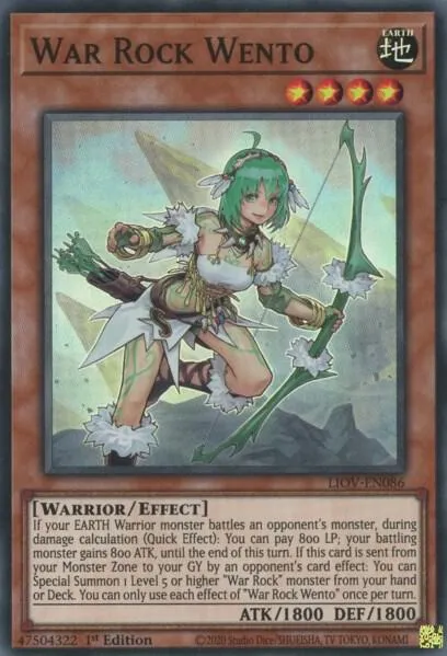 War Rock Wento — Lightning Overdrive — Yu-Gi-Oh!
