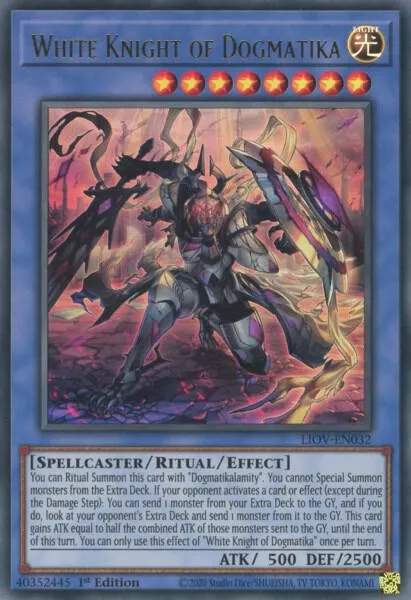 White Knight of Dogmatika — Lightning Overdrive — Yu-Gi-Oh!