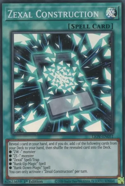 Zexal Construction — Lightning Overdrive — Yu-Gi-Oh!