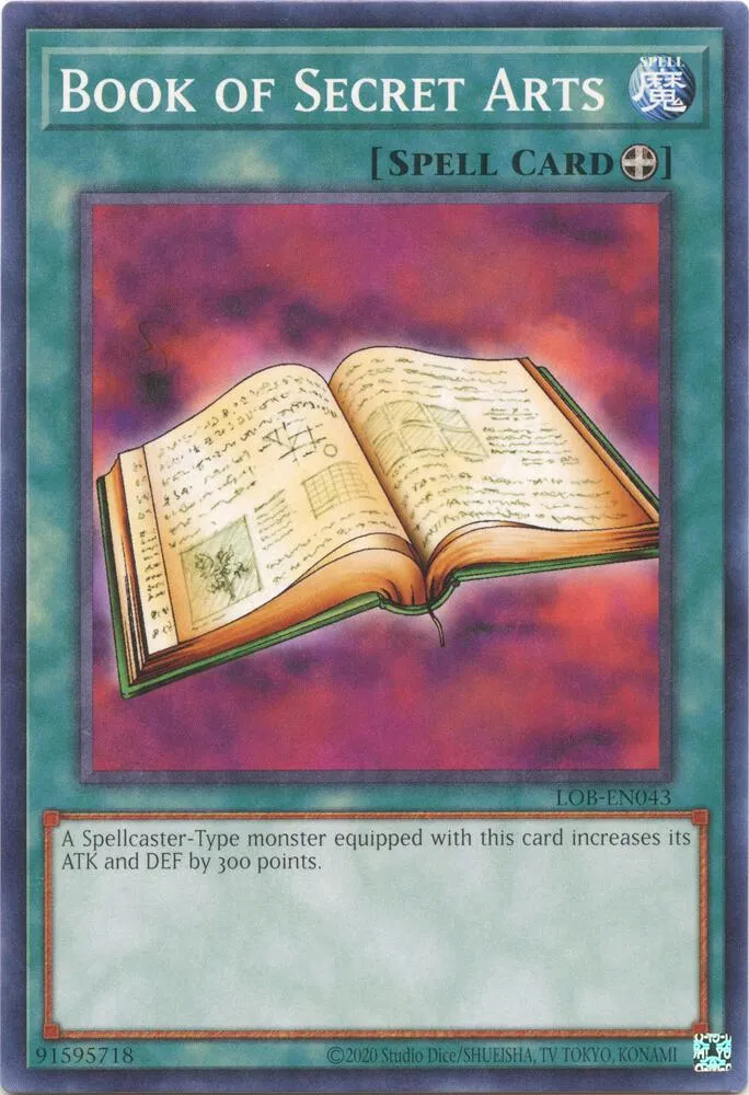 Book of Secret Arts — Legend of Blue Eyes White Dragon (25th Anniversary Edition) — Yu-Gi-Oh!