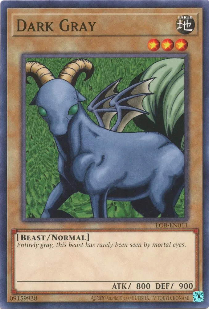 Dark Gray — Legend of Blue Eyes White Dragon (25th Anniversary Edition) — Yu-Gi-Oh!