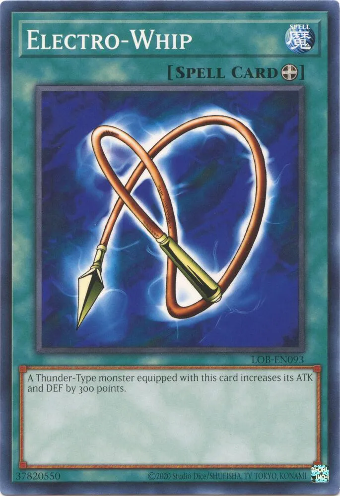 Electro-Whip — Legend of Blue Eyes White Dragon (25th Anniversary Edition) — Yu-Gi-Oh!