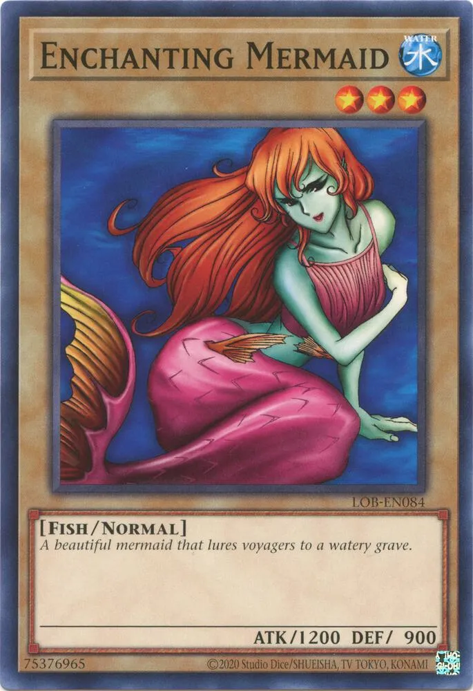 Enchanting Mermaid — Legend of Blue Eyes White Dragon (25th Anniversary Edition) — Yu-Gi-Oh!