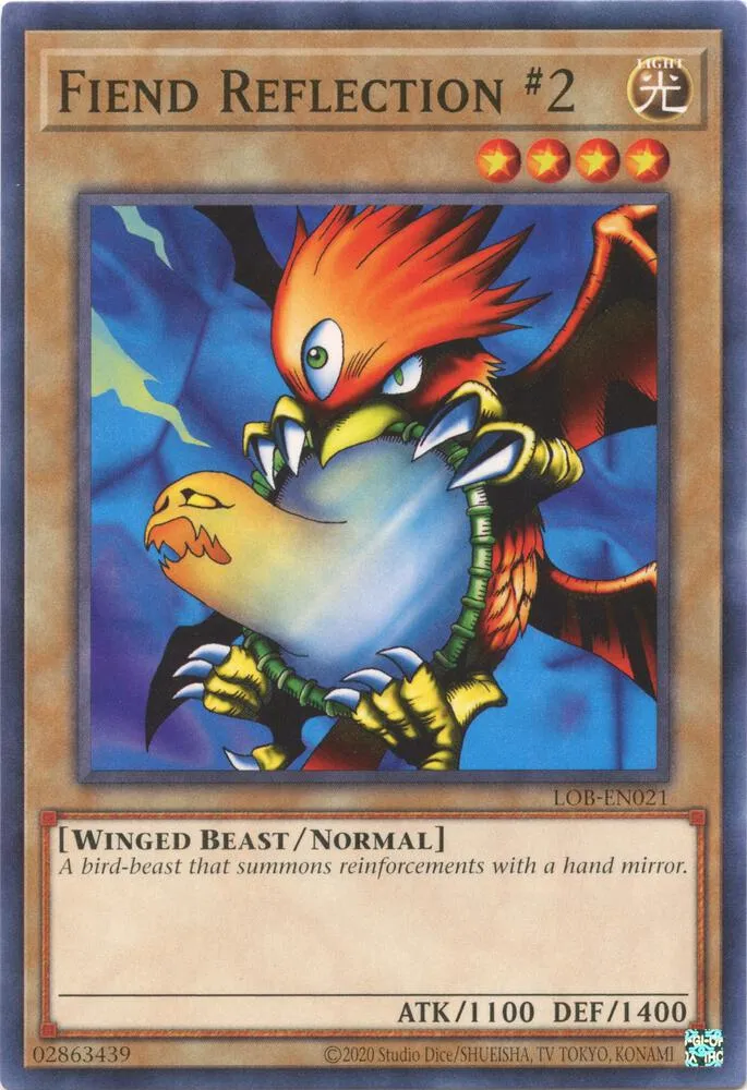 Fiend Reflection #2 — Legend of Blue Eyes White Dragon (25th Anniversary Edition) — Yu-Gi-Oh!