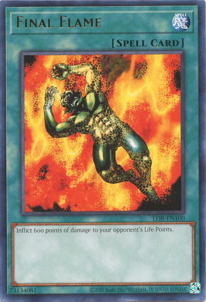 Final Flame — Legend of Blue Eyes White Dragon (25th Anniversary Edition) — Yu-Gi-Oh!