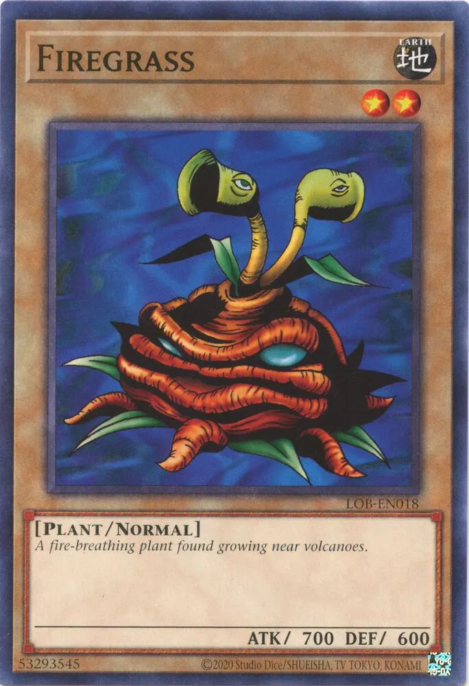 Firegrass — Legend of Blue Eyes White Dragon (25th Anniversary Edition) — Yu-Gi-Oh!