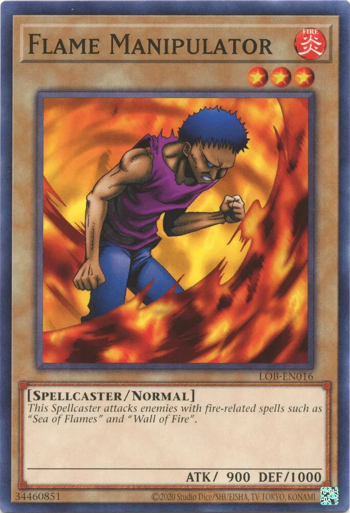 Flame Manipulator — Legend of Blue Eyes White Dragon (25th Anniversary Edition) — Yu-Gi-Oh!