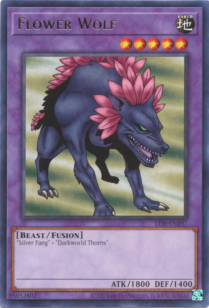 Flower Wolf from Legend of Blue Eyes White Dragon (25th Anniversary Edition) - Yu-Gi-Oh!