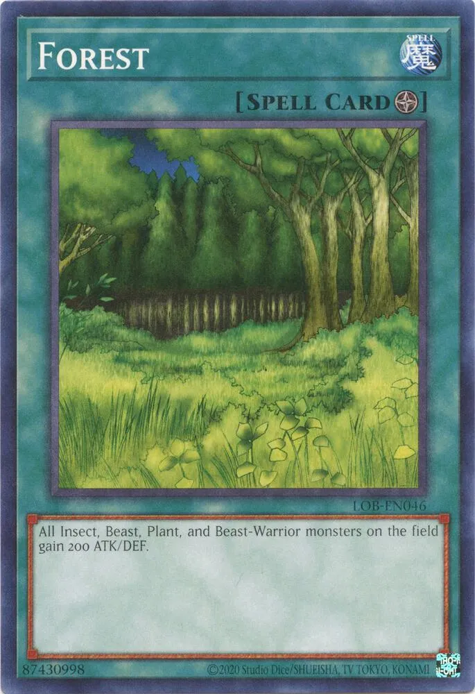 Forest — Legend of Blue Eyes White Dragon (25th Anniversary Edition) — Yu-Gi-Oh!
