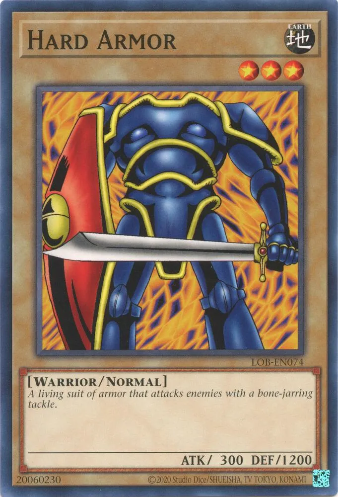 Hard Armor — Legend of Blue Eyes White Dragon (25th Anniversary Edition) — Yu-Gi-Oh!