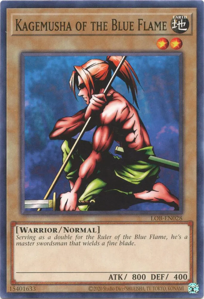 Kagemusha of the Blue Flame — Legend of Blue Eyes White Dragon (25th Anniversary Edition) — Yu-Gi-Oh!