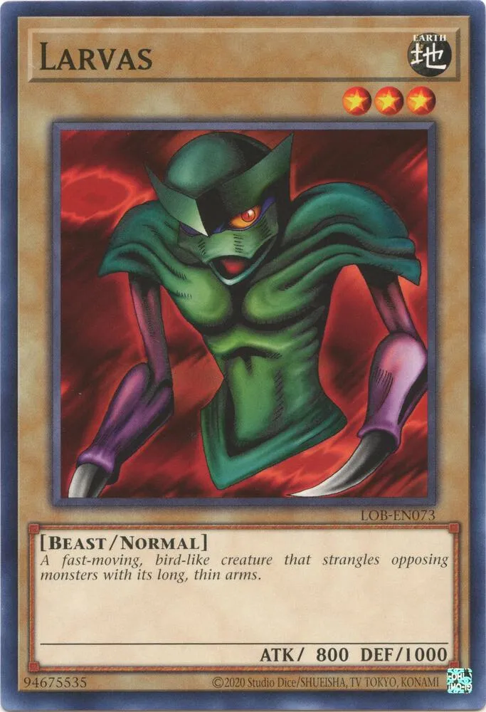 Larvas — Legend of Blue Eyes White Dragon (25th Anniversary Edition) — Yu-Gi-Oh!