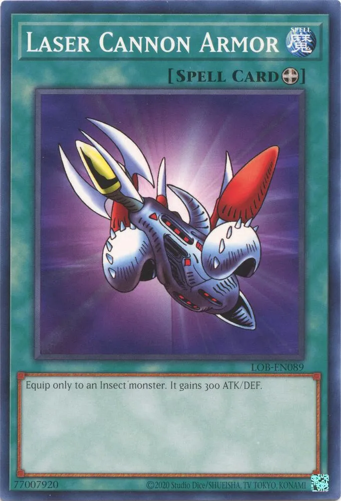 Laser Cannon Armor — Legend of Blue Eyes White Dragon (25th Anniversary Edition) — Yu-Gi-Oh!
