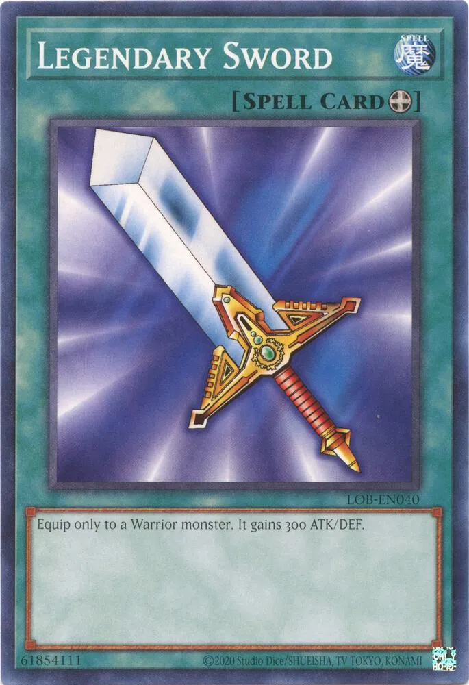 Legendary Sword — Legend of Blue Eyes White Dragon (25th Anniversary Edition) — Yu-Gi-Oh!