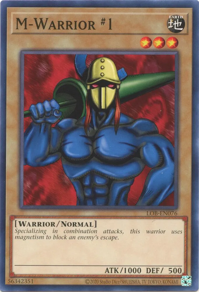 M-Warrior #1 — Legend of Blue Eyes White Dragon (25th Anniversary Edition) — Yu-Gi-Oh!