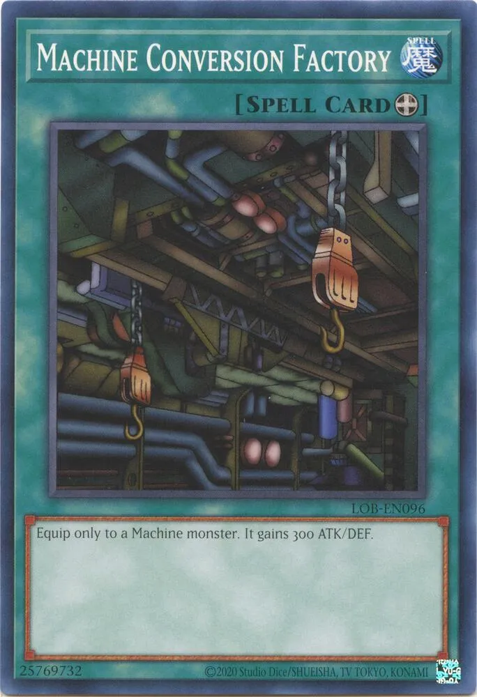 Machine Conversion Factory — Legend of Blue Eyes White Dragon (25th Anniversary Edition) — Yu-Gi-Oh!