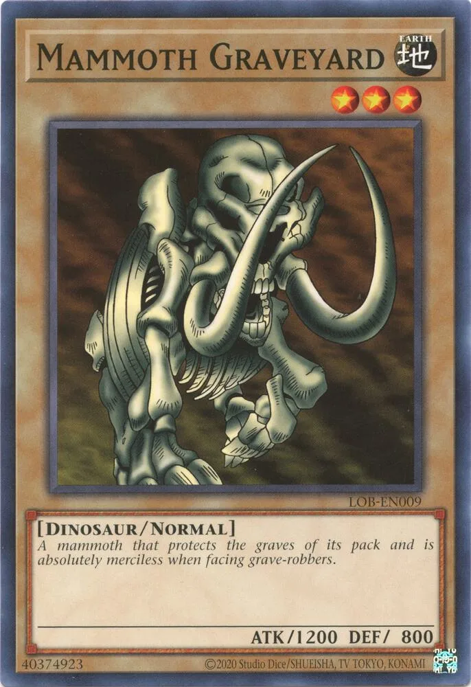 Mammoth Graveyard — Legend of Blue Eyes White Dragon (25th Anniversary Edition) — Yu-Gi-Oh!