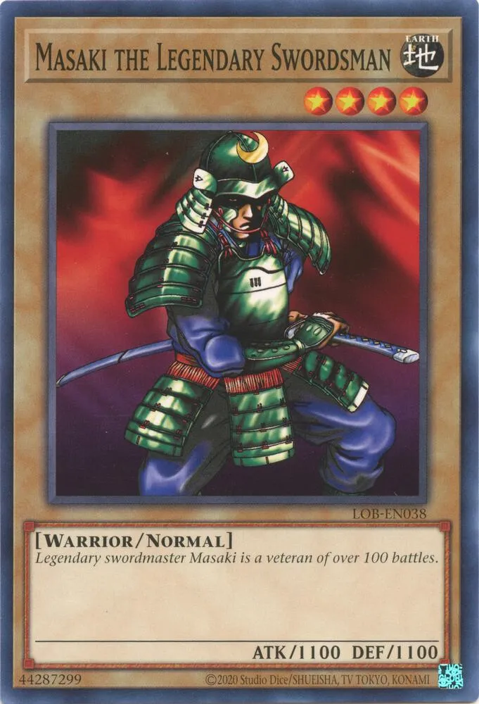 Masaki the Legendary Swordsman — Legend of Blue Eyes White Dragon (25th Anniversary Edition) — Yu-Gi-Oh!