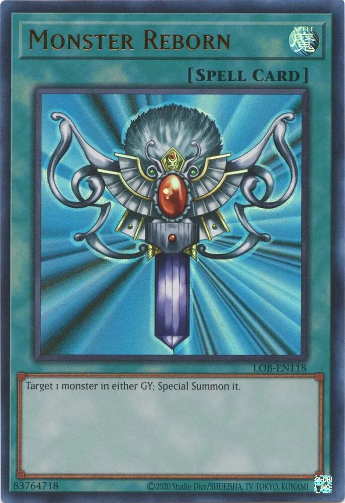 Monster Reborn — Legend of Blue Eyes White Dragon (25th Anniversary Edition) — Yu-Gi-Oh!