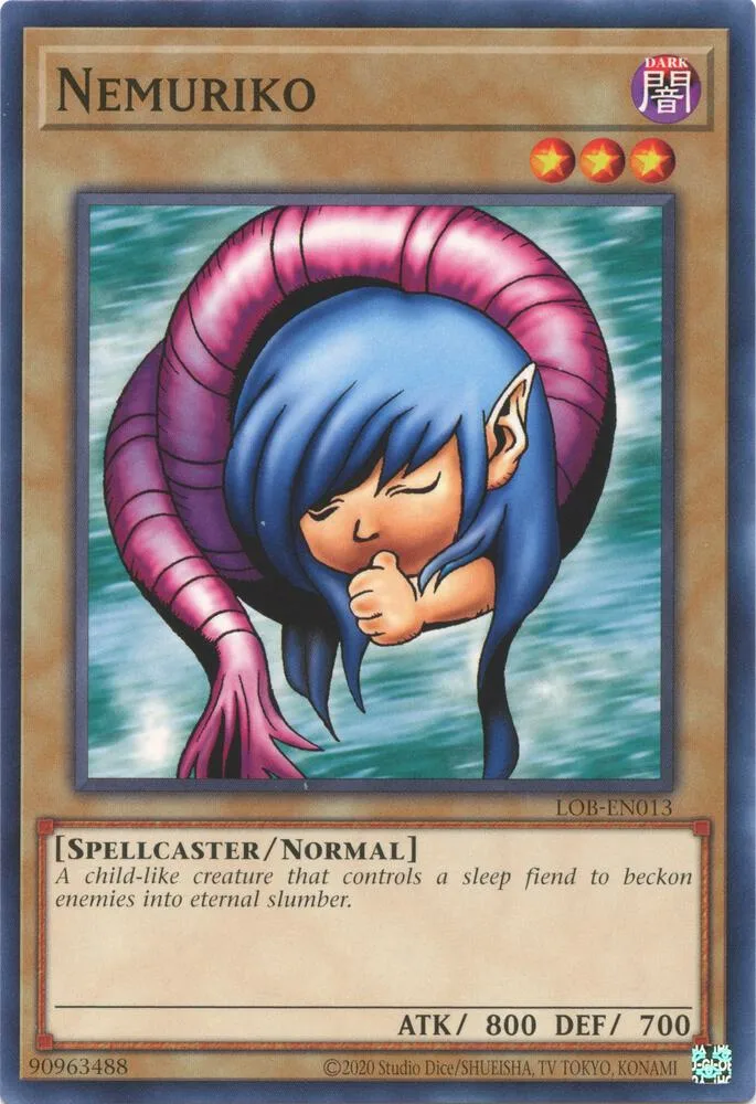 Nemuriko — Legend of Blue Eyes White Dragon (25th Anniversary Edition) — Yu-Gi-Oh!