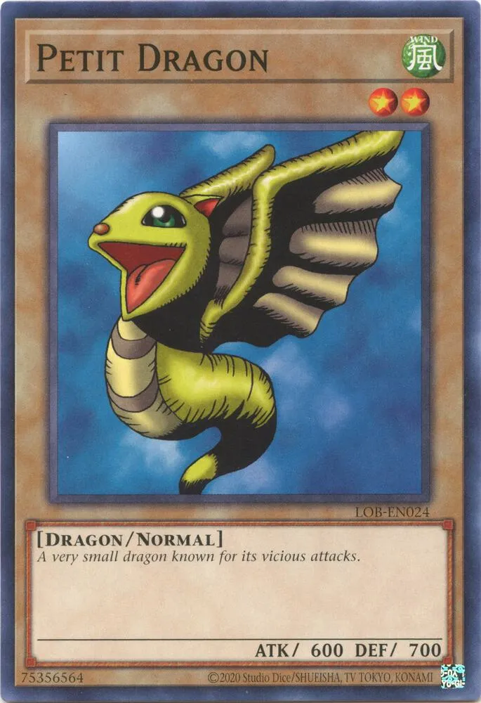 Petit Dragon — Legend of Blue Eyes White Dragon (25th Anniversary Edition) — Yu-Gi-Oh!