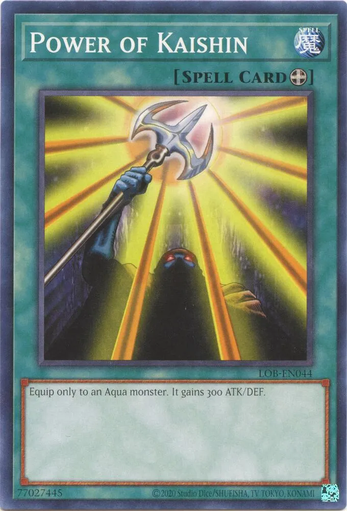 Power of Kaishin — Legend of Blue Eyes White Dragon (25th Anniversary Edition) — Yu-Gi-Oh!