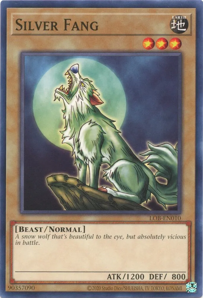 Silver Fang — Legend of Blue Eyes White Dragon (25th Anniversary Edition) — Yu-Gi-Oh!