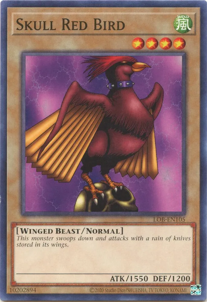 Skull Red Bird — Legend of Blue Eyes White Dragon (25th Anniversary Edition) — Yu-Gi-Oh!