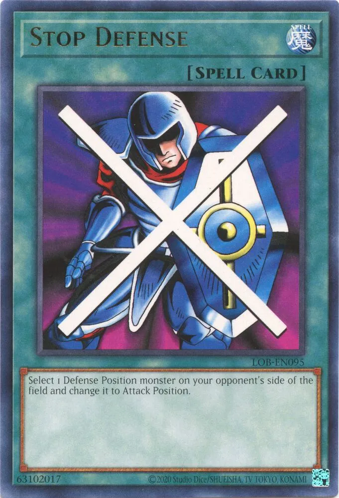Stop Defense — Legend of Blue Eyes White Dragon (25th Anniversary Edition) — Yu-Gi-Oh!