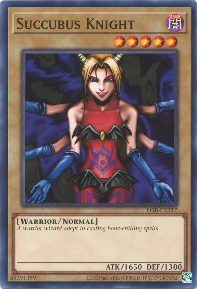 Succubus Knight — Legend of Blue Eyes White Dragon (25th Anniversary Edition) — Yu-Gi-Oh!