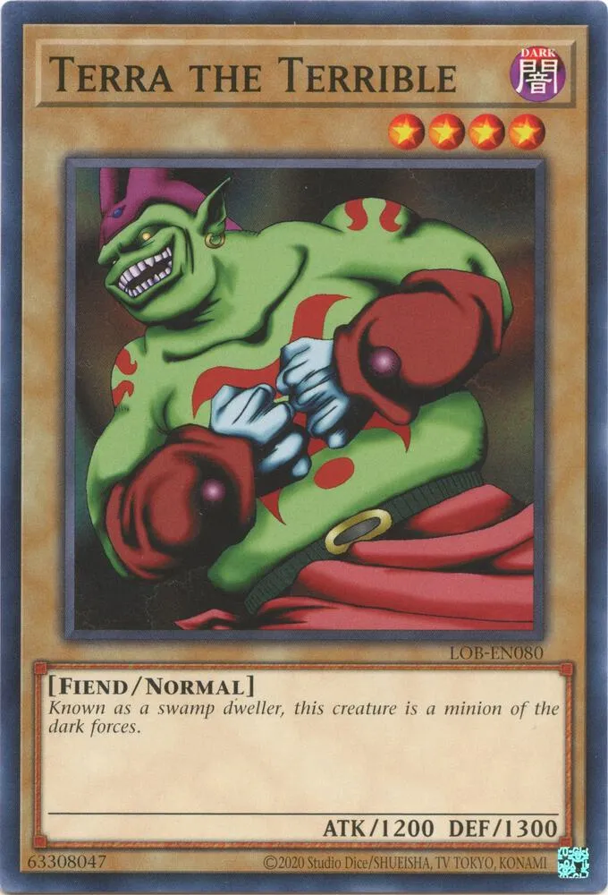 Terra the Terrible — Legend of Blue Eyes White Dragon (25th Anniversary Edition) — Yu-Gi-Oh!